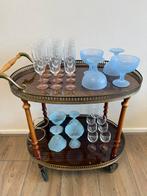 Diverse vintage wijnglazen ijscoupes luminarc murano glas, Antiek en Kunst, Ophalen of Verzenden