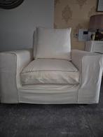 Witte love seat, Huis en Inrichting, Fauteuils, Ophalen of Verzenden, Gebruikt