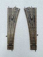 Fleischmann Profi Rails, wissels 6140 (L+R), Hobby en Vrije tijd, Gebruikt, Gelijkstroom, Fleischmann, Rails