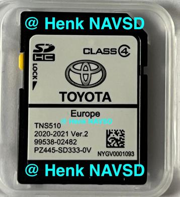 ✅ Toyota TNS510 Navigatie Update SD TNS 510 Kaart 2020-2021 beschikbaar voor biedingen