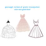gratis of te leen trouwjurken gezocht voor goed doel, Kleding | Dames, Trouwkleding en Trouwaccessoires, Ophalen, Gedragen, Wit