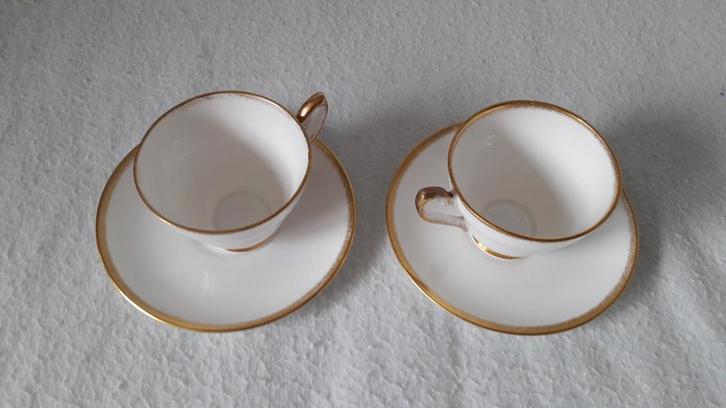 Prachtige set Antieke Priory Dale Derbyshire kop en schotel, Antiek en Kunst, Antiek | Servies los, Ophalen of Verzenden