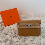 Hermes kelly depeches 25 pouch epsom kameel bruin leer tas, Ophalen of Verzenden, Nieuw, Overige kleuren, Leer