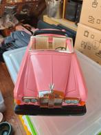 roze barbie auto, Ophalen, Gebruikt