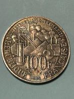 100 frank munt Frankrijk 1985 met regenboog zilver patina., Postzegels en Munten, Postzegels | Europa | Frankrijk, Verzenden