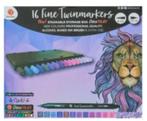4 x 16 Twinmarkers Decotime (action), Hobby en Vrije tijd, Tekenen, Ophalen of Verzenden, Zo goed als nieuw, Potlood of Stift