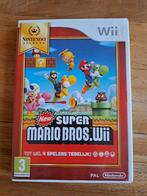 Super Mario Bros. Wii - Nintendo Selects, Spelcomputers en Games, Games | Nintendo Wii, Gebruikt, Eén computer, Ophalen of Verzenden
