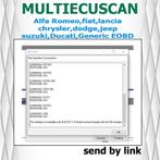 MultiECUscan tool Alfa Suzuki Fiat Jeep Chrysler Lancia 2023, Ophalen of Verzenden, Nieuw