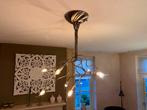 Sierlijke plafondlamp rvs zilver, Huis en Inrichting, Lampen | Kroonluchters, Ophalen, Zo goed als nieuw, Metaal
