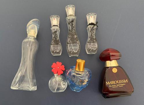 Lege parfum flesjes parfumflesjes, Verzamelen, Parfumverzamelingen, Gebruikt, Parfumfles, Ophalen of Verzenden