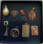Ketting Hangers, Zilveren Kettingen defect, Met hanger, Gebruikt, Verzenden, Zilver