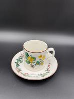 Villeroy & Boch Botanica Linnaea kop en schotel, mooi oor!, Antiek en Kunst, Antiek | Servies los, Ophalen of Verzenden