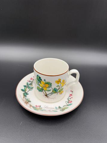 Villeroy & Boch Botanica Linnaea kop en schotel, mooi oor! beschikbaar voor biedingen