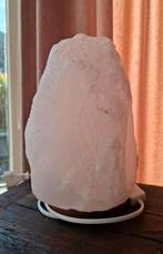 Witte zoutlamp, Ophalen