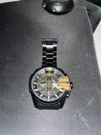 Horloge Diesel Mega Chief, DZ4338, Overige merken, Staal, Ophalen of Verzenden, Zo goed als nieuw