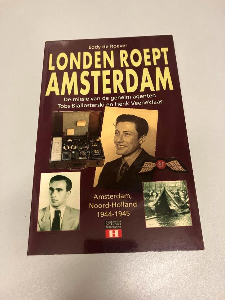 London roept Amsterdam De Roever, Boeken, Oorlog en Militair, Gelezen, Algemeen, Tweede Wereldoorlog, Ophalen of Verzenden