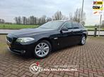 BMW 5-serie 520i High Executive Clima Leder Stoelverwarming, Automaat, Euro 5, Gebruikt, Zwart