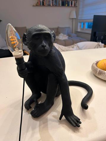 Seletti monkey/aap lamp zittend beschikbaar voor biedingen