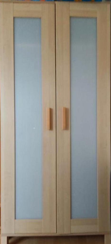 Ikea brimnes Kledingkast met deuren en plank, Huis en Inrichting, Kasten | Kledingkasten, Zo goed als nieuw, 150 tot 200 cm, 50 tot 100 cm