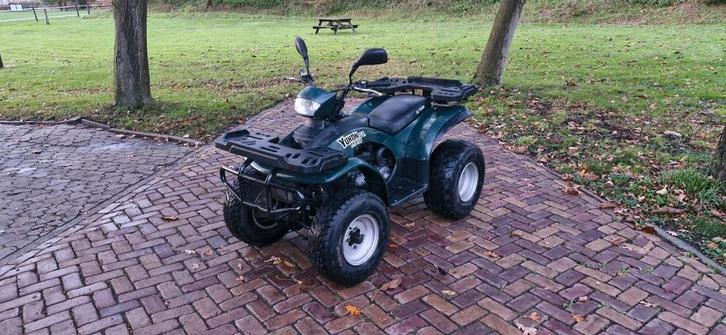 Quad e-ton met kenteken, Fietsen en Brommers, Minibikes, Midibikes en Pitbikes, Zo goed als nieuw, Overige typen, Ophalen