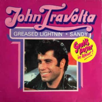 Ruil of koop John Travolta "Greased Lightnin" (Blue vinyl) beschikbaar voor biedingen
