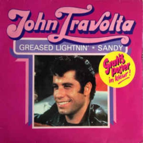 Ruil of koop John Travolta "Greased Lightnin" (Blue vinyl), Cd's en Dvd's, Vinyl | Filmmuziek en Soundtracks, Gebruikt, 12 inch