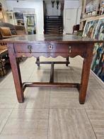 Antieke eettafel, Ophalen, 50 tot 100 cm, Zo goed als nieuw, Vijf personen of meer