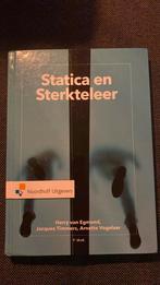 Harry van Egmond - Statica en sterkteleer, Boeken, Harry van Egmond; Arnette Vogelaar; Jacques Timmers, Ophalen of Verzenden, Zo goed als nieuw