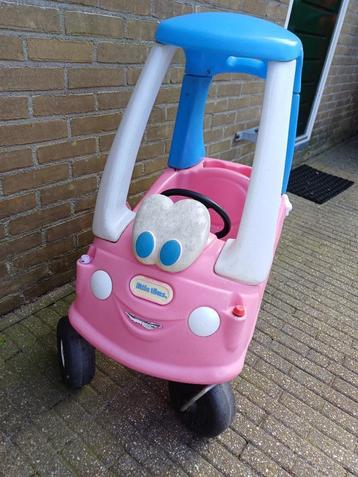 Mooie schattige rose Little Tikes loop auto. beschikbaar voor biedingen