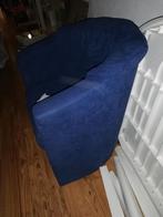 Fauteuil blauw, Blauw, Eenpersoons, 70 cm of minder, 190 cm of minder