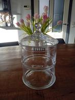 Glazen voorraadpot 3 delig, Huis en Inrichting, Woonaccessoires | Etagères, Ophalen