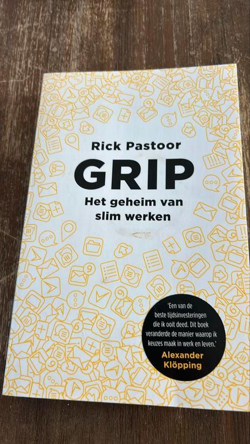 Rick Pastoor - Grip, Boeken, Psychologie, Zo goed als nieuw, Ophalen of Verzenden