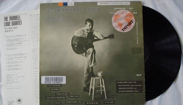 The Mundell Lowe Quartet - Exciting modern guitar, Cd's en Dvd's, Vinyl | Jazz en Blues, 1960 tot 1980, Gebruikt, Ophalen of Verzenden