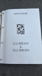 Davo Album ecu brieven en telebrieven, Ophalen of Verzenden, Verzamelalbum