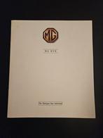 Brochure MG RV8 1992, Ophalen of Verzenden, Zo goed als nieuw, Overige merken