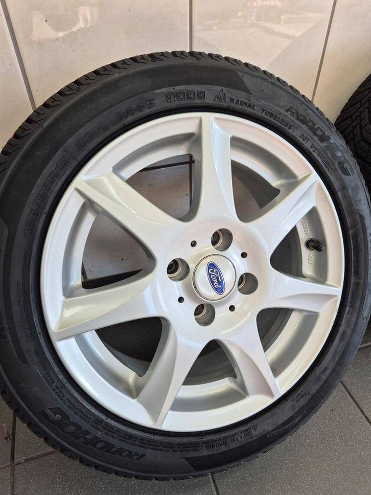 Set velgen voor fiat 500/Panda en ford Ka/Fiesta!, Auto-onderdelen, Banden en Velgen, Banden en Velgen, All Season, Personenwagen