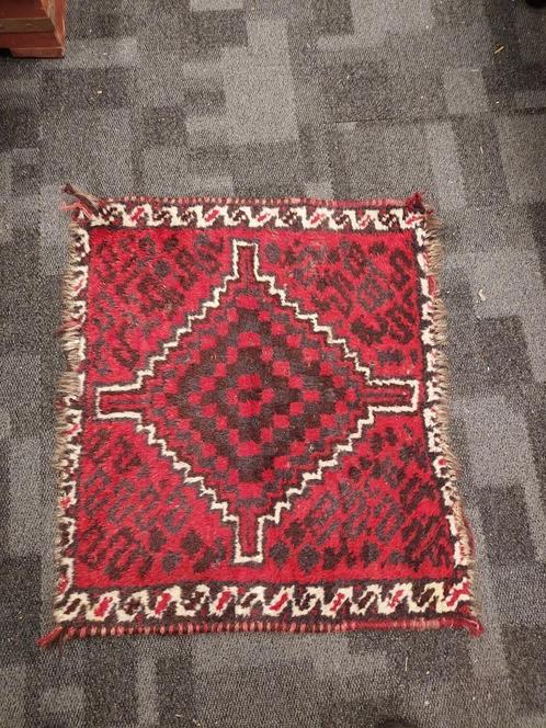 Oosters tapijt, Hamadan loper, afmeting lxb = 68x60 cm., Antiek en Kunst, Antiek | Kleden en Textiel, Verzenden