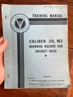 WO2 Amerikaans USAAF Technisch handboek .50 BMG browning, Verzamelen, Amerika, Verzenden, Landmacht