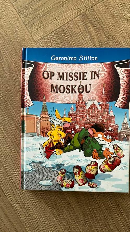Geronimo Stilton - Op missie in Moskou, Boeken, Kinderboeken | Jeugd | onder 10 jaar, Zo goed als nieuw, Ophalen