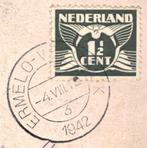 991061 Ermelo 1942 Gld Gelopen met postzegel, Verzamelen, Ansichtkaarten | Nederland, Ophalen of Verzenden, 1940 tot 1960, Gelopen