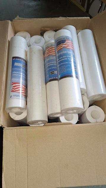 Waterfilters 5 micron polypropyleen 10 inch - 35 stuks beschikbaar voor biedingen
