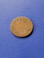 1864 halve cent in brons Willem III, Postzegels en Munten, Munten | Nederland, Verzenden, Koning Willem III, Overige waardes, Losse munt