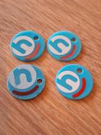 Winkelwagenmuntje Hoogvliet - plastic - 4 stuks, Verzamelen, Winkelwagenmuntjes, Ophalen of Verzenden