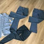 Studio Anneloes travelstof denimlook broek M L tuniek M, Maat 38/40 (M), Studio Anneloes, Blauw, Ophalen of Verzenden