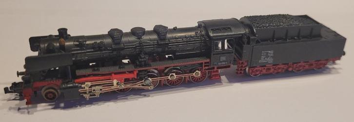 N-spoor Stoomloc Fleischmann Piccolo 7177, Hobby en Vrije tijd, Modeltreinen | N-Spoor, Zo goed als nieuw, Locomotief, Gelijkstroom