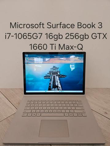 Zeer netjes: Microsoft Surface Book 3 i7-1065G7 16gb 256gb beschikbaar voor biedingen