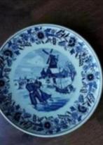 Delfts blauw bord van Boch Belgium, Antiek en Kunst, Ophalen of Verzenden