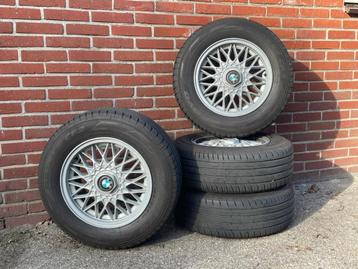BMW E30 Velgen 4X100 14 inch, nieuwe banden beschikbaar voor biedingen