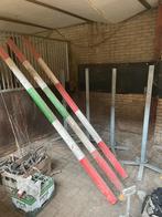 Te koop: 6 spring staanders en 5 springbalken, Dieren en Toebehoren, Ophalen of Verzenden, Gebruikt, Springen