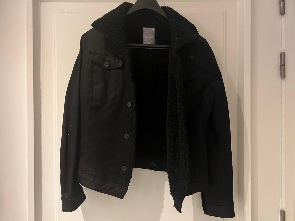 G star winterjack, Ophalen of Verzenden, Gedragen, Maat 38/40 (M), Zwart